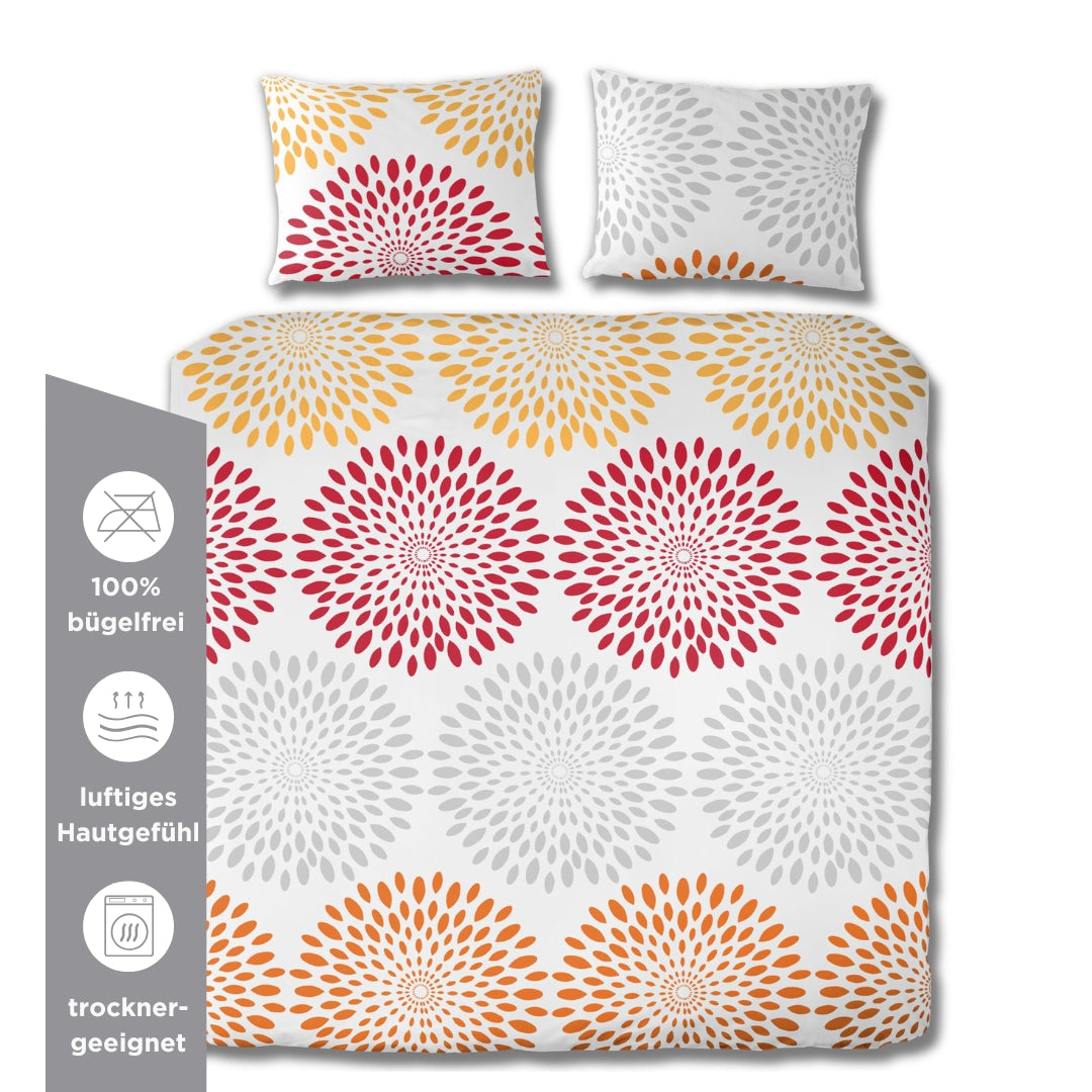 SOFT-SEERSUCKER-BETTWÄSCHE ENJA – FLORELLA