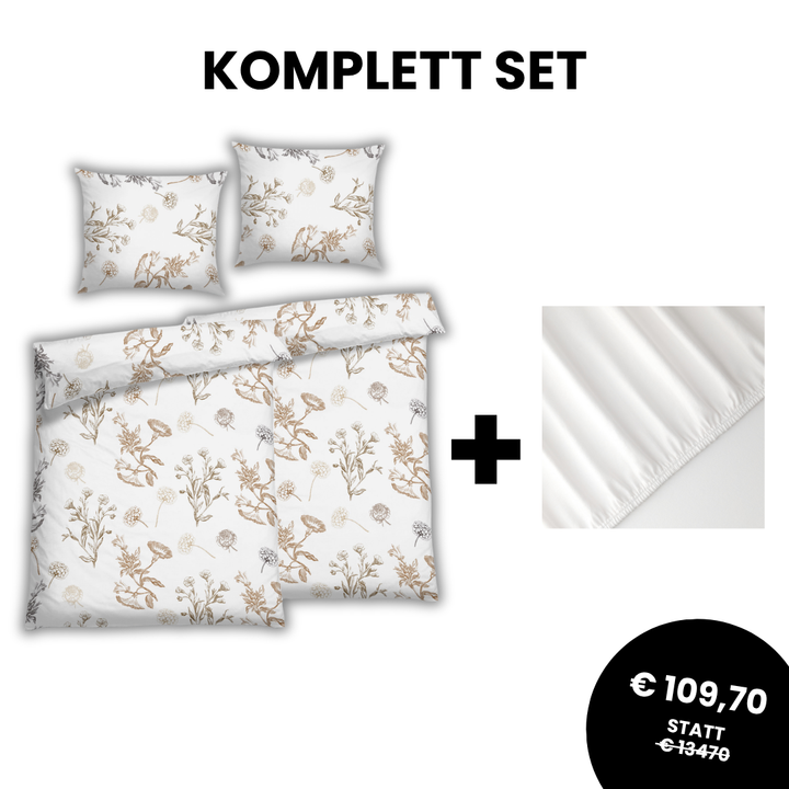 Fein Renforcé Leni Bronze Komplett Set