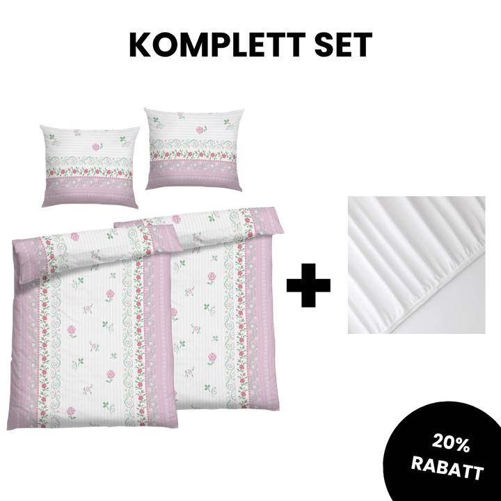 SOFT TOUCH SEERSUCKER HELLA ROSA KOMPLETT SET