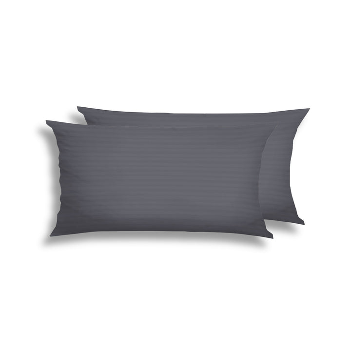 AVANCE SOFT SEERSUCKER KISSENBEZUG UNI SCHIEFER