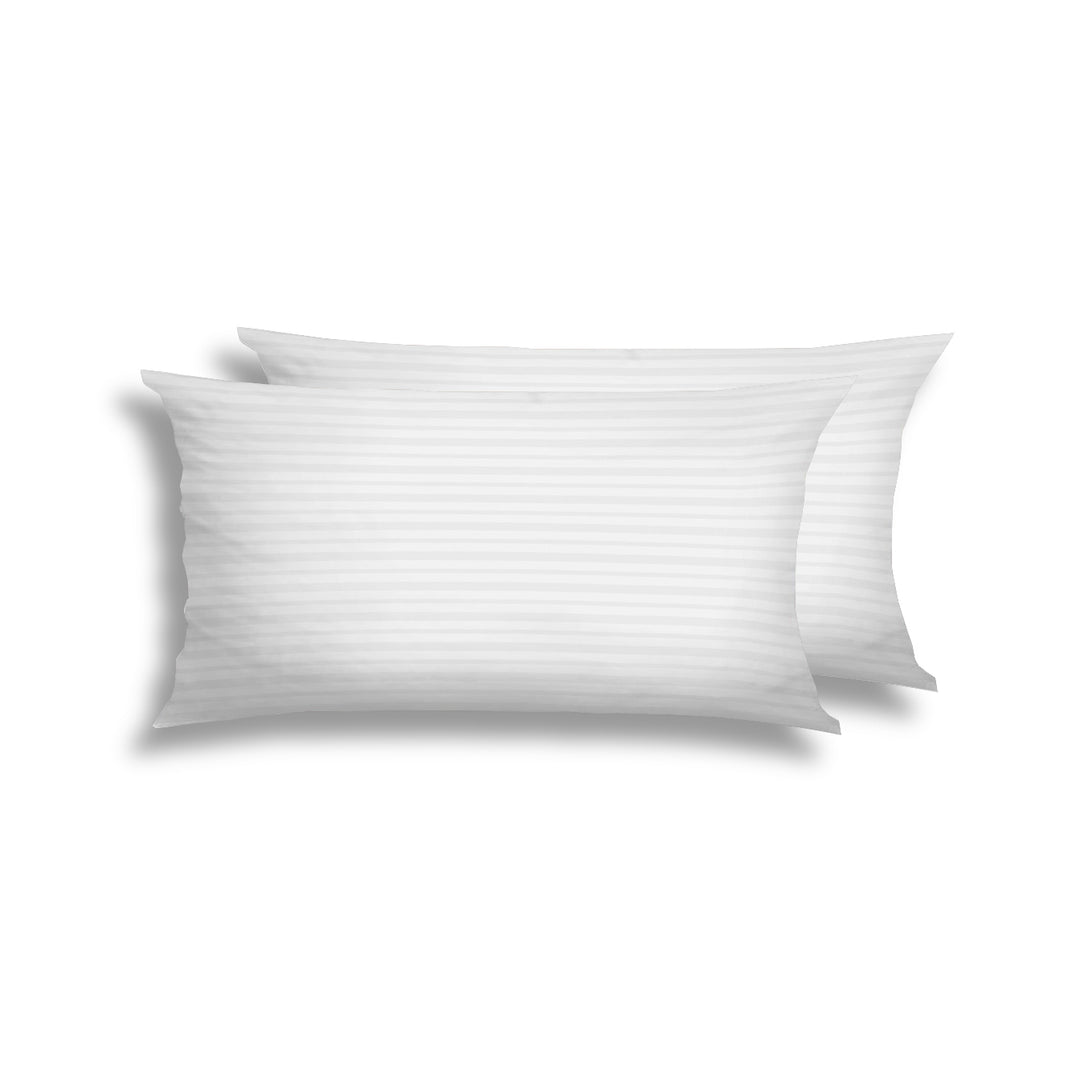 AVANCE SEERSUCKER KISSENBEZUG UNI WEISS