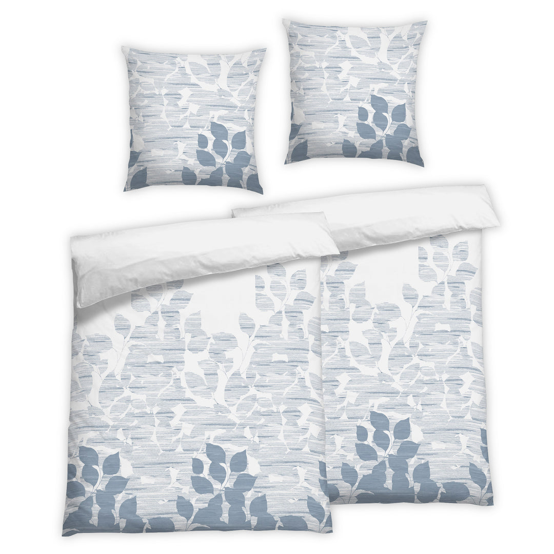 FLAUSCH FLANELL BETTWÄSCHE-SET BARLIN JEANS