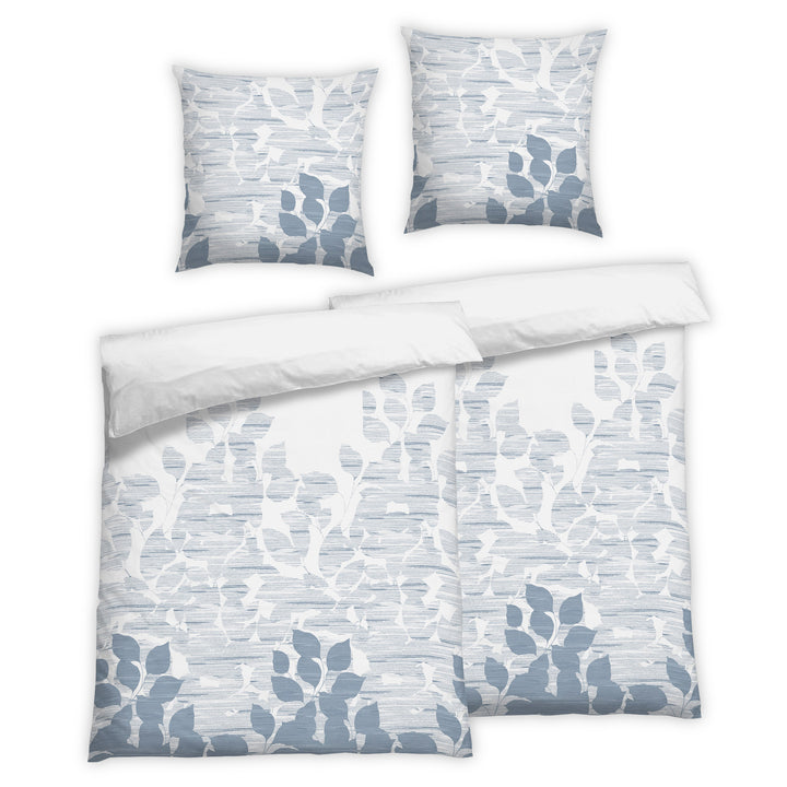 FLAUSCH FLANELL BETTWÄSCHE-SET BARLIN JEANS