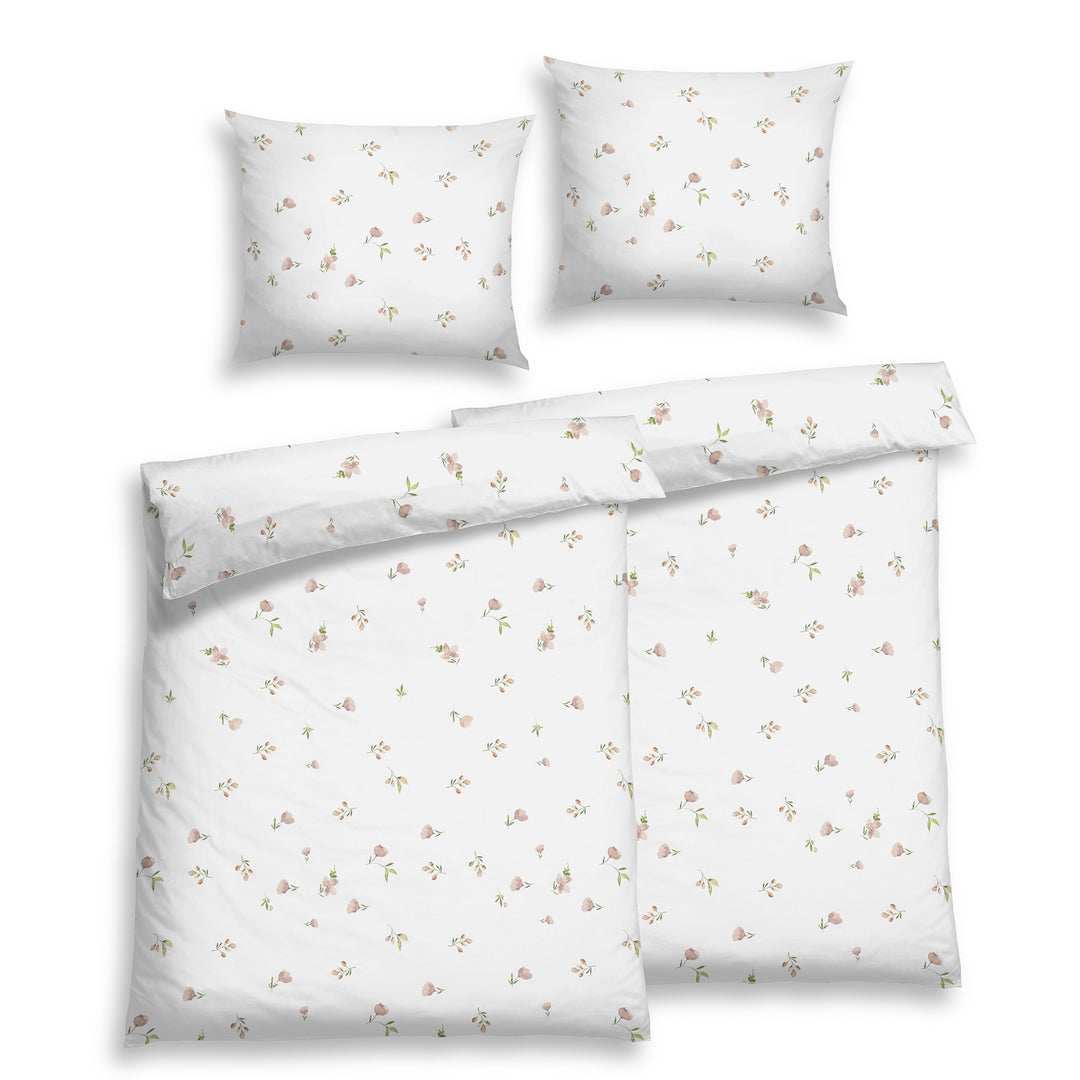 EDEL SATIN BETTWÄSCHE BEA ROSE