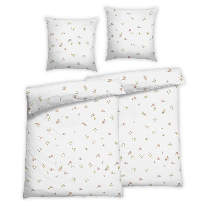EDEL SATIN BETTWÄSCHE-SET BEA ROSE