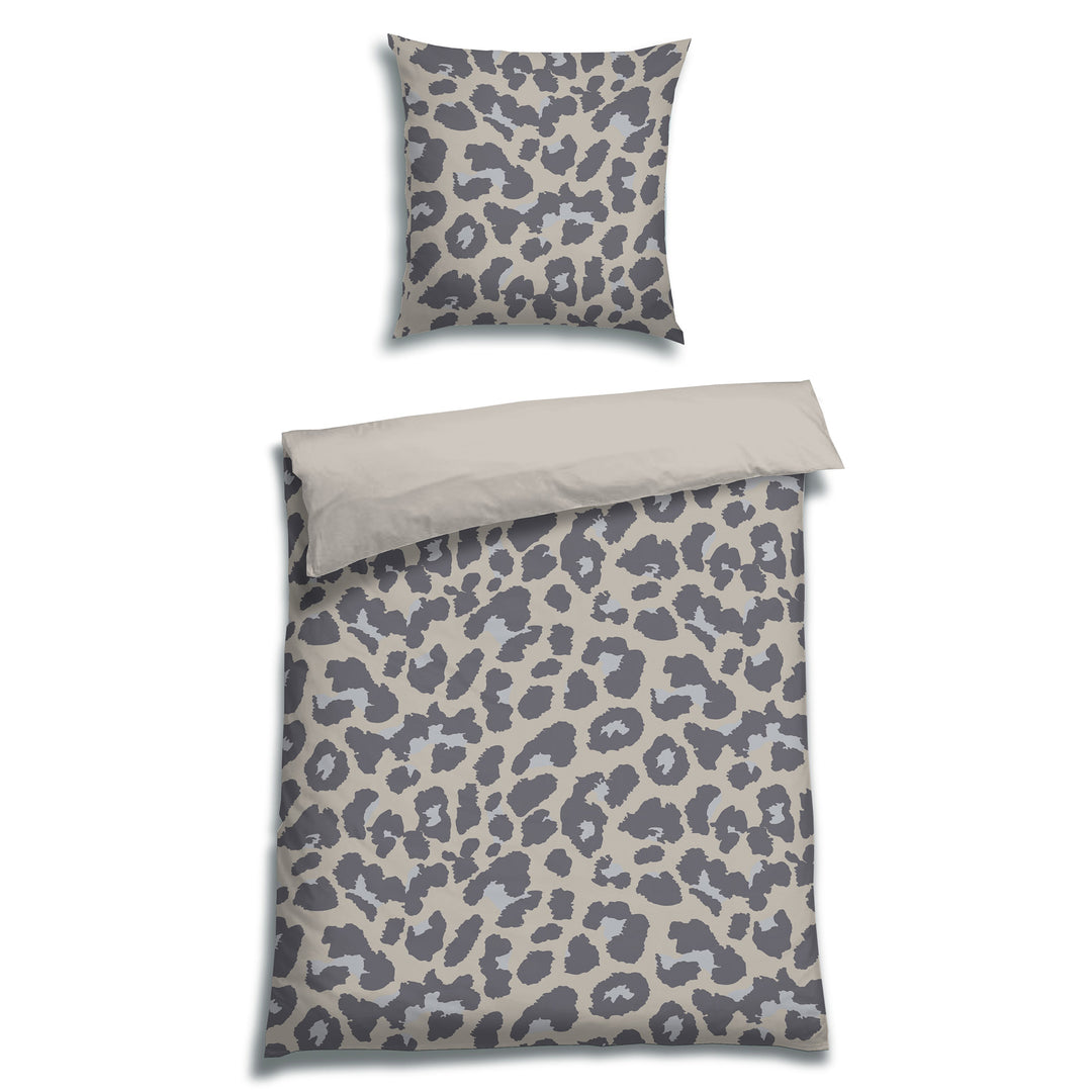 SOFT TOUCH RENFORCÉ BETTWÄSCHE-SET BENNY BEIGE – FLORELLA