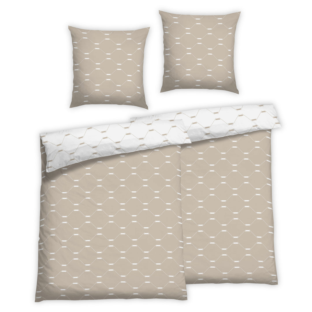 FEIN RENFORCÉ BETTWÄSCHE-SET BONIA BEIGE