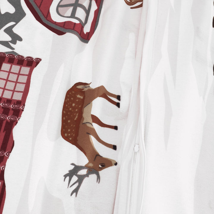 FLAUSCH FLANELL BETTWÄSCHE DANESS WHITE