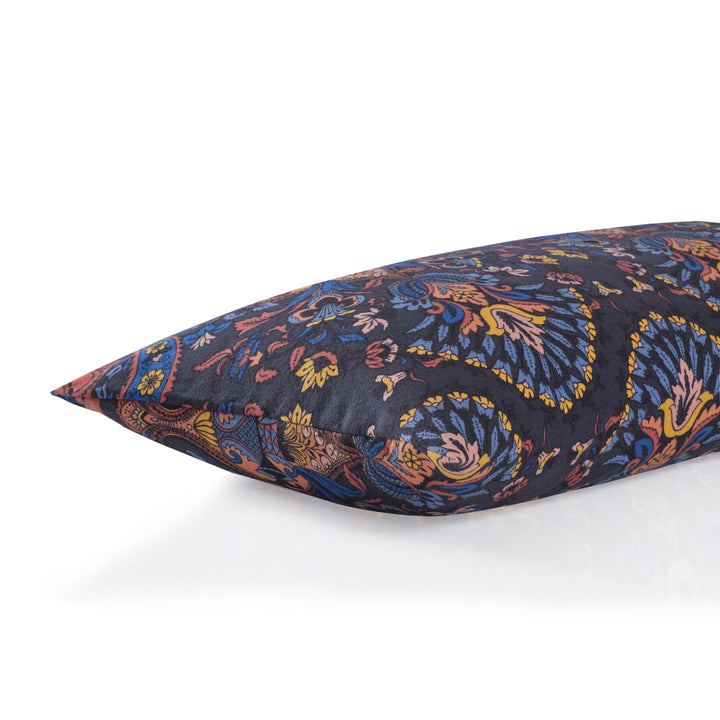 FLAUSCH FLANELL BETTWÄSCHE-SET ELKAN NACHTBLAU