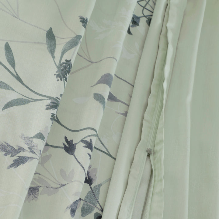 SOFT TOUCH SATIN BETTWÄSCHE-SET FINA SALBEI