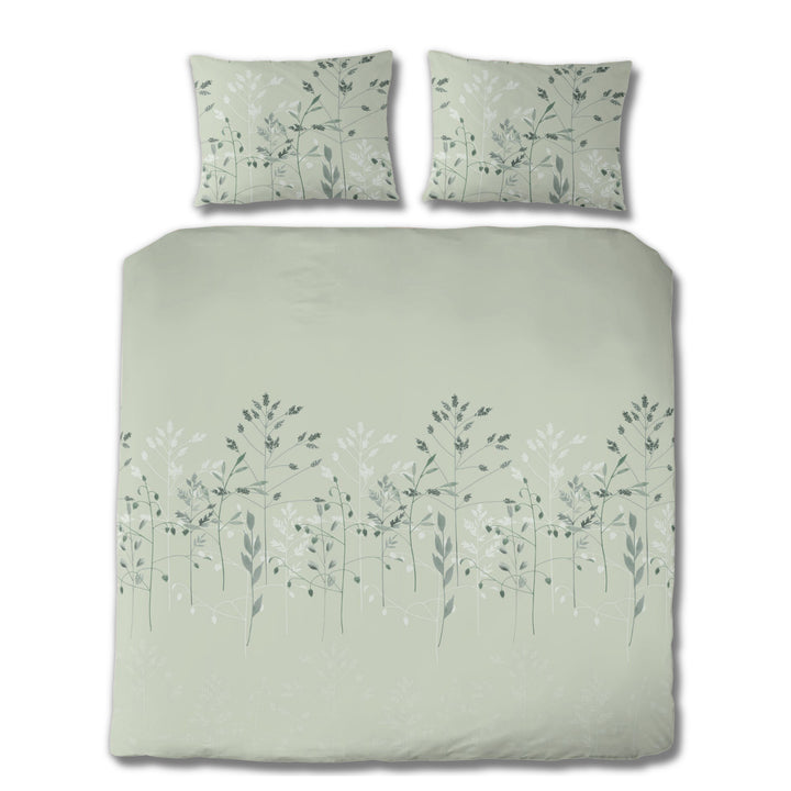 SOFT TOUCH SATIN BETTWÄSCHE FINA SALBEI