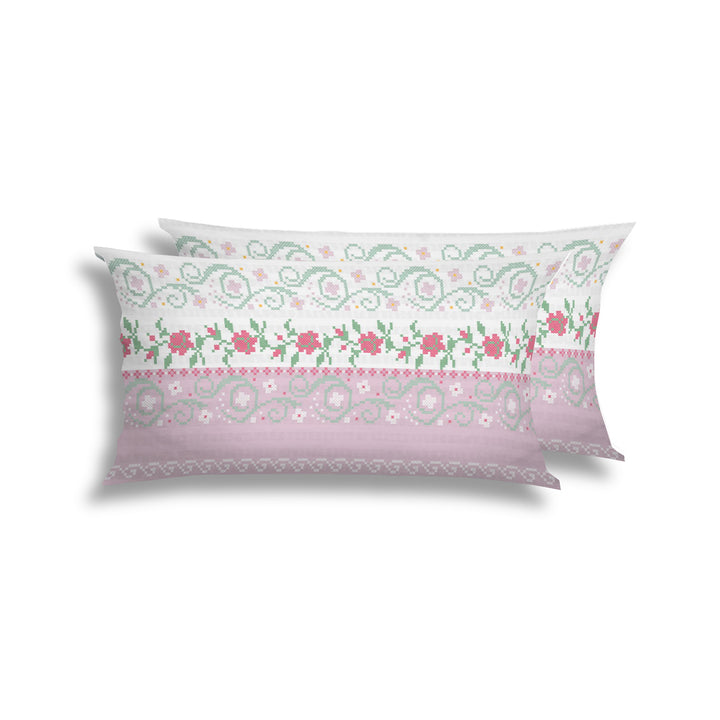 SOFT TOUCH SEERSUCKER KISSENBEZUG HELLA ROSA