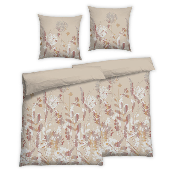 FLAUSCH FLANELL BETTWÄSCHE-SET INAS BEIGE