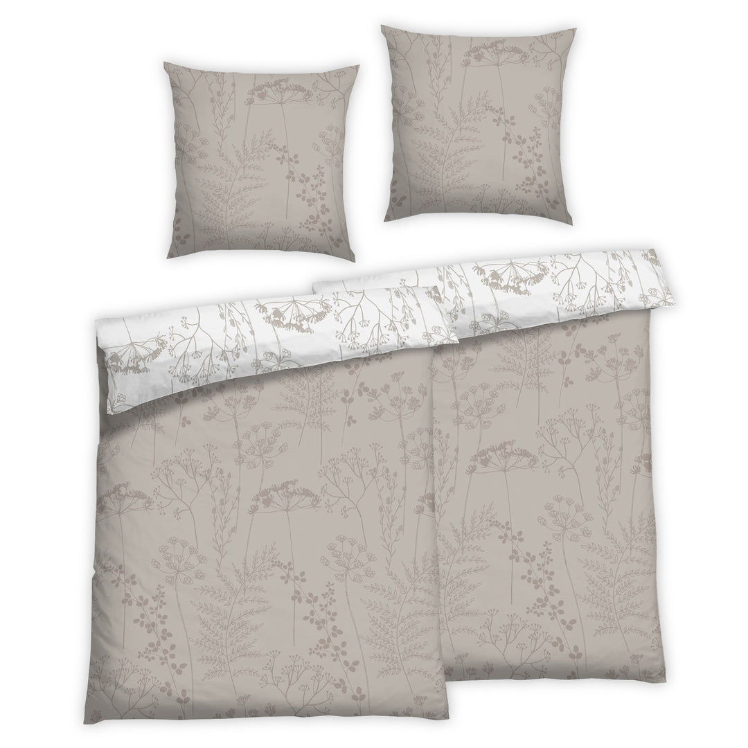 FLAUSCH FLANELL BETTWÄSCHE-SET ISABEL LEINEN