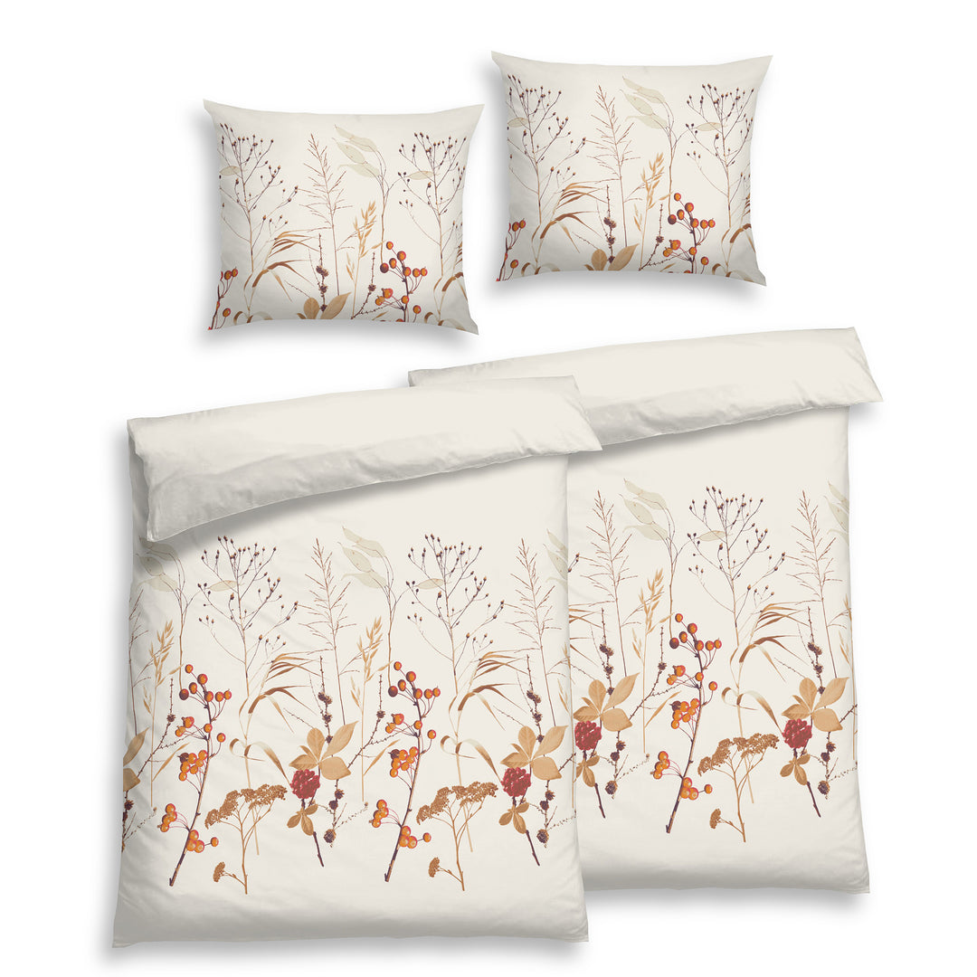 FLAUSCH FLANELL BETTWÄSCHE KELIN BEIGE