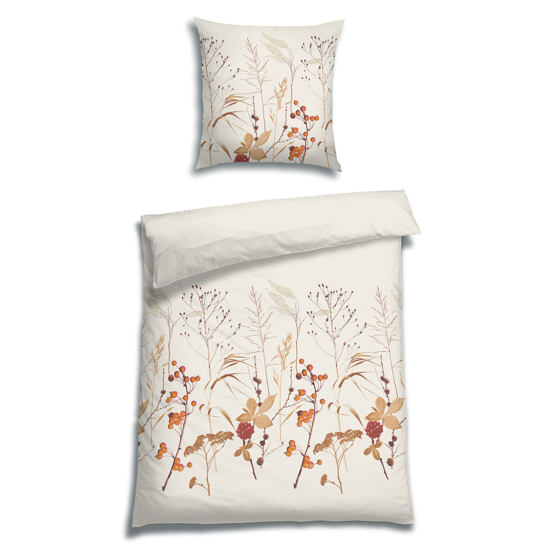 FLAUSCH FLANELL BETTWÄSCHE-SET KELIN BEIGE