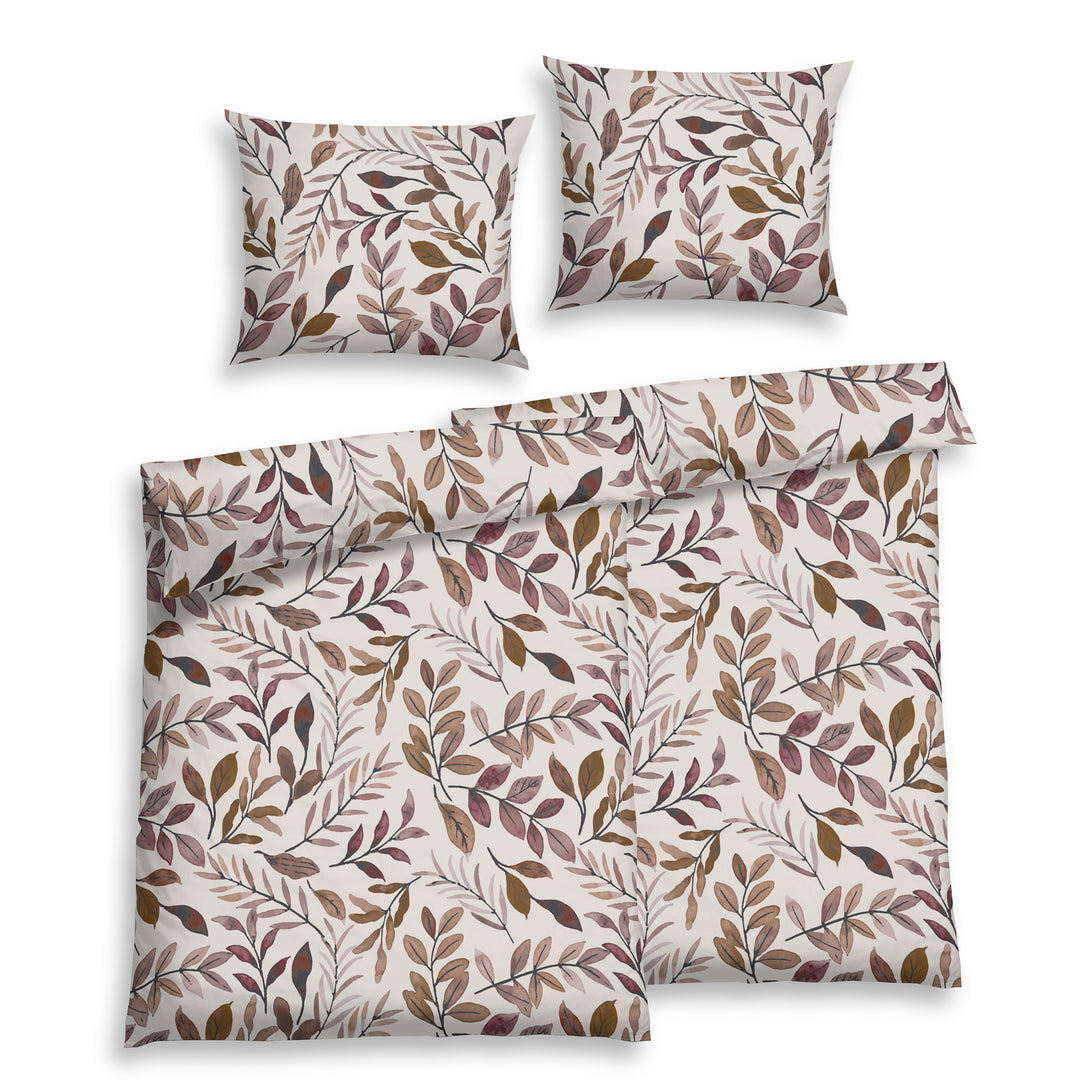 FLAUSCH FLANELL BETTWÄSCHE KIERY BEIGE