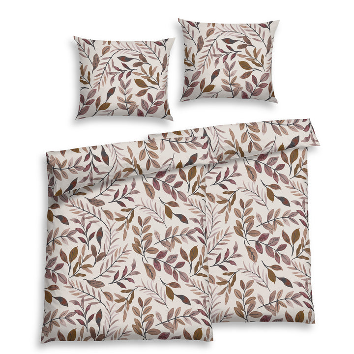 FLAUSCH FLANELL BETTWÄSCHE KIERY BEIGE
