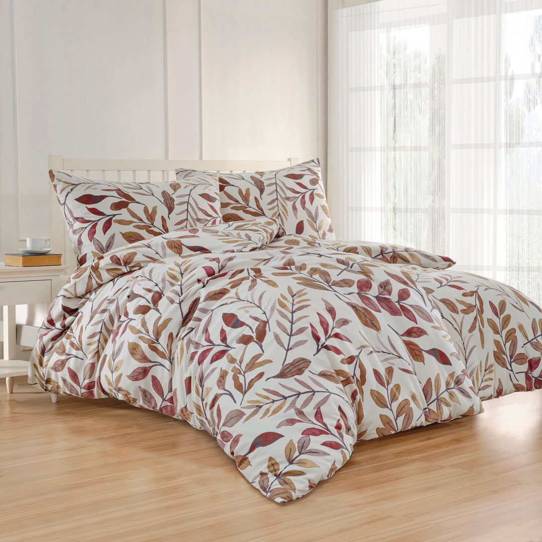 FLAUSCH FLANELL BETTWÄSCHE KIERY BEIGE