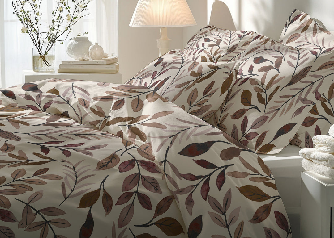 FLAUSCH FLANELL BETTWÄSCHE KIERY BEIGE