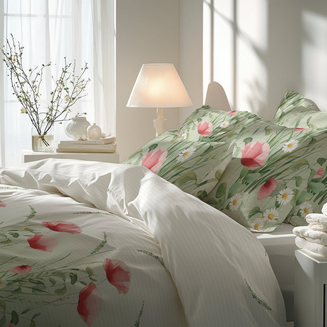 SOFT TOUCH SEERSUCKER  BETTWÄSCHE LIARA GRUEN