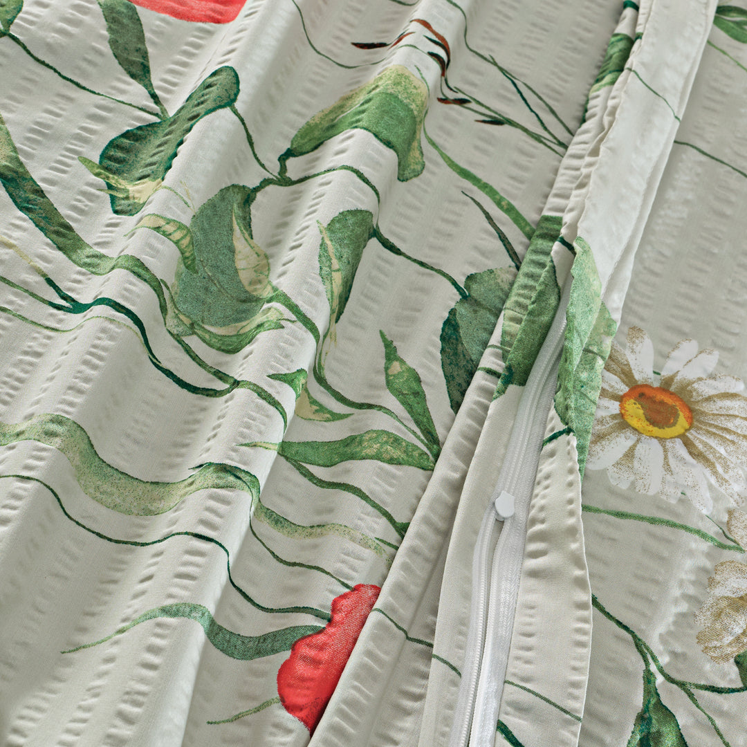 SOFT TOUCH SEERSUCKER  BETTWÄSCHE LIARA GRUEN