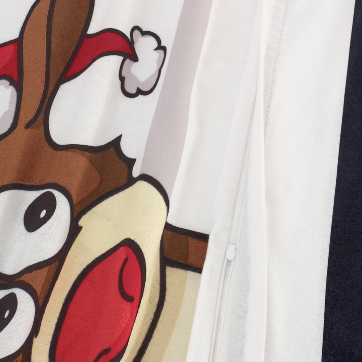 FLAUSCH FLANELL BETTWÄSCHE-SET NILSO GRAU