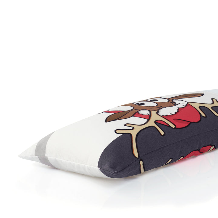 FLAUSCH FLANELL BETTWÄSCHE-SET NILSO GRAU