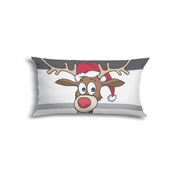 FLAUSCH FLANELL KISSENBEZUG NILSO GRAU