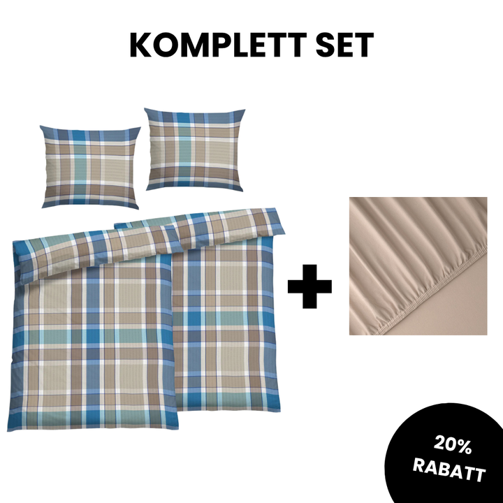 SOFT TOUCH SEERSUCKER OLLE JEANS KOMPLETT SET