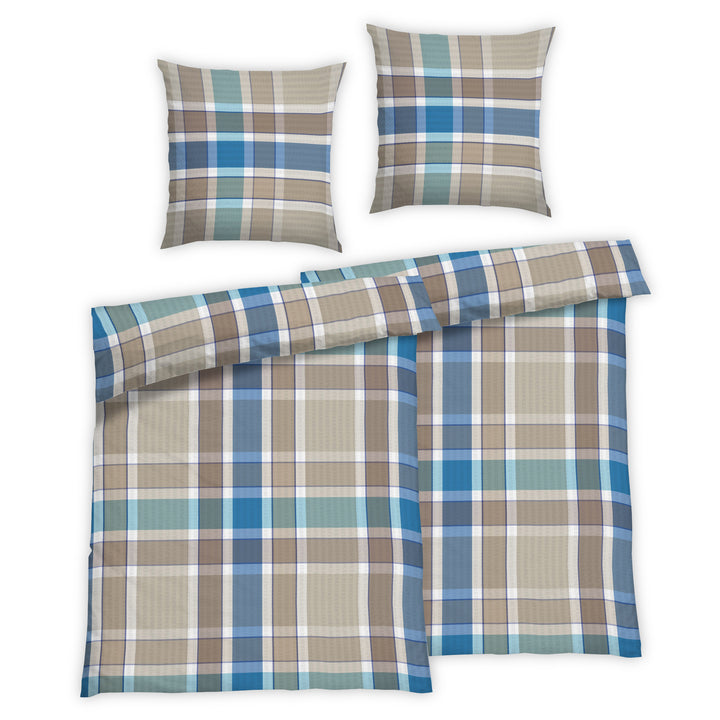 SOFT TOUCH SEERSUCKER BETTWÄSCHE-SET OLLE JEANS