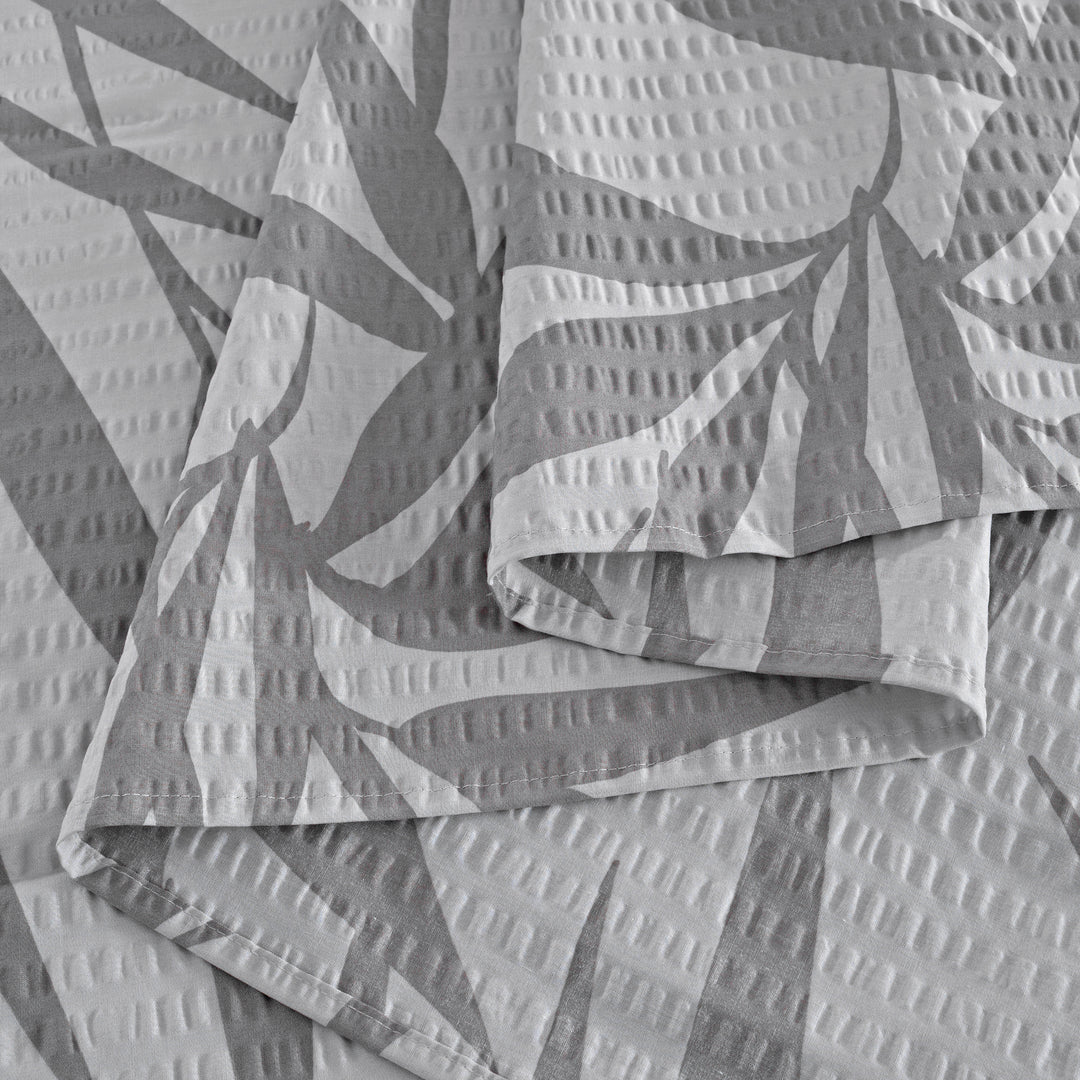 SOFT TOUCH SEERSUCKER BETTTUCH PALOMO SILBER