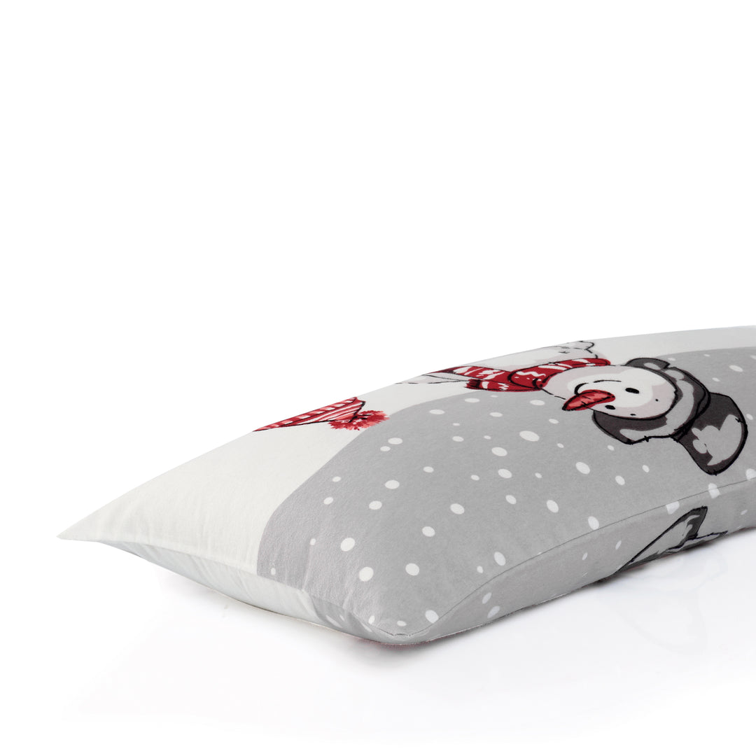 FLAUSCH FLANELL BETTWÄSCHE RENUN GRAU