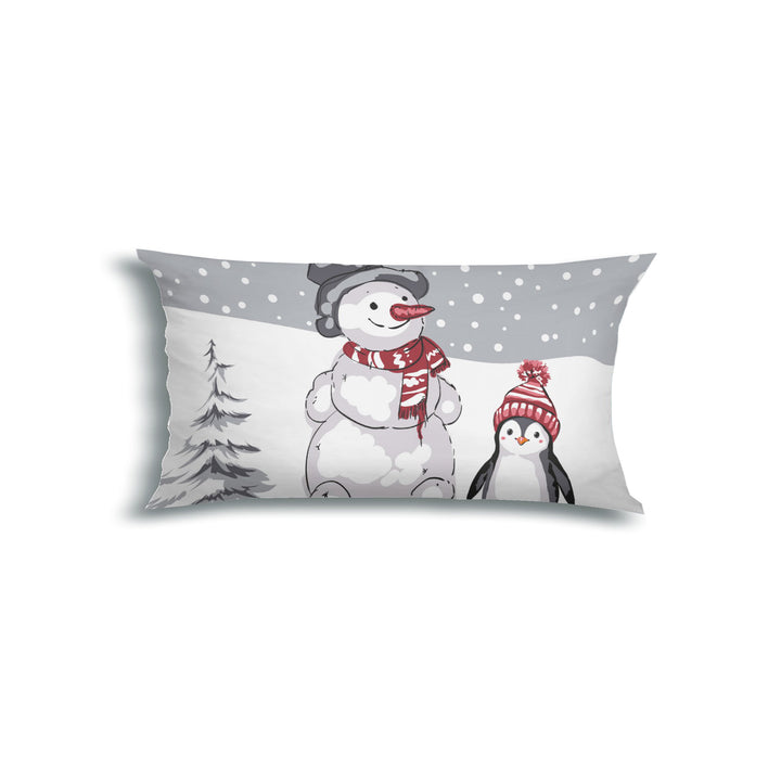 FLAUSCH FLANELL KISSENBEZUG RENUN GRAU