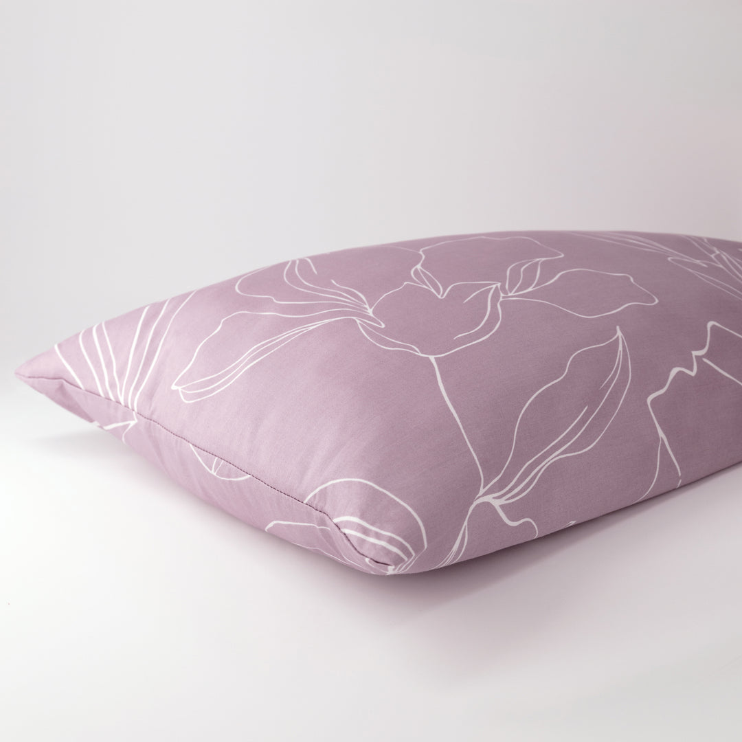 EDEL SATIN-KISSENBEZUG SERISA LILAC