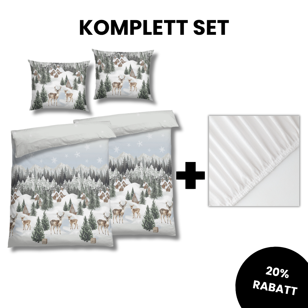 FLAUSCH FLANELL TORDIS X-MAS KOMPLETT SET