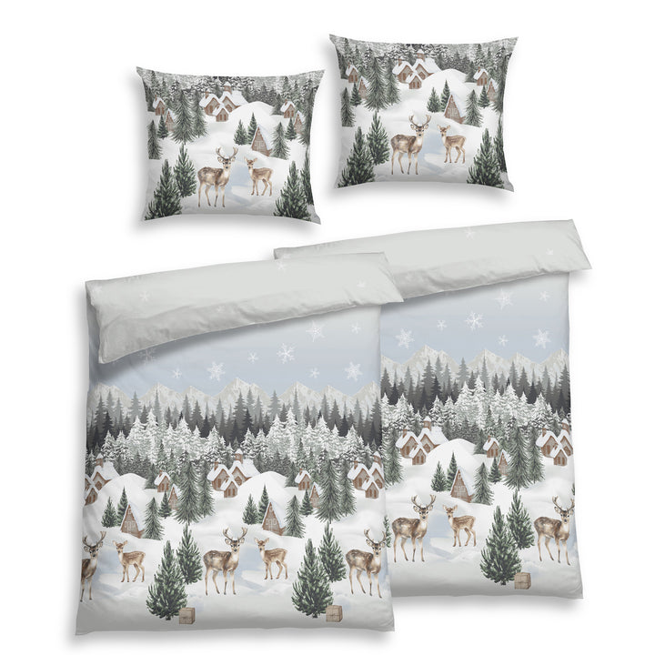 FLAUSCH FLANELL BETTWÄSCHE TORDIS X-MAS