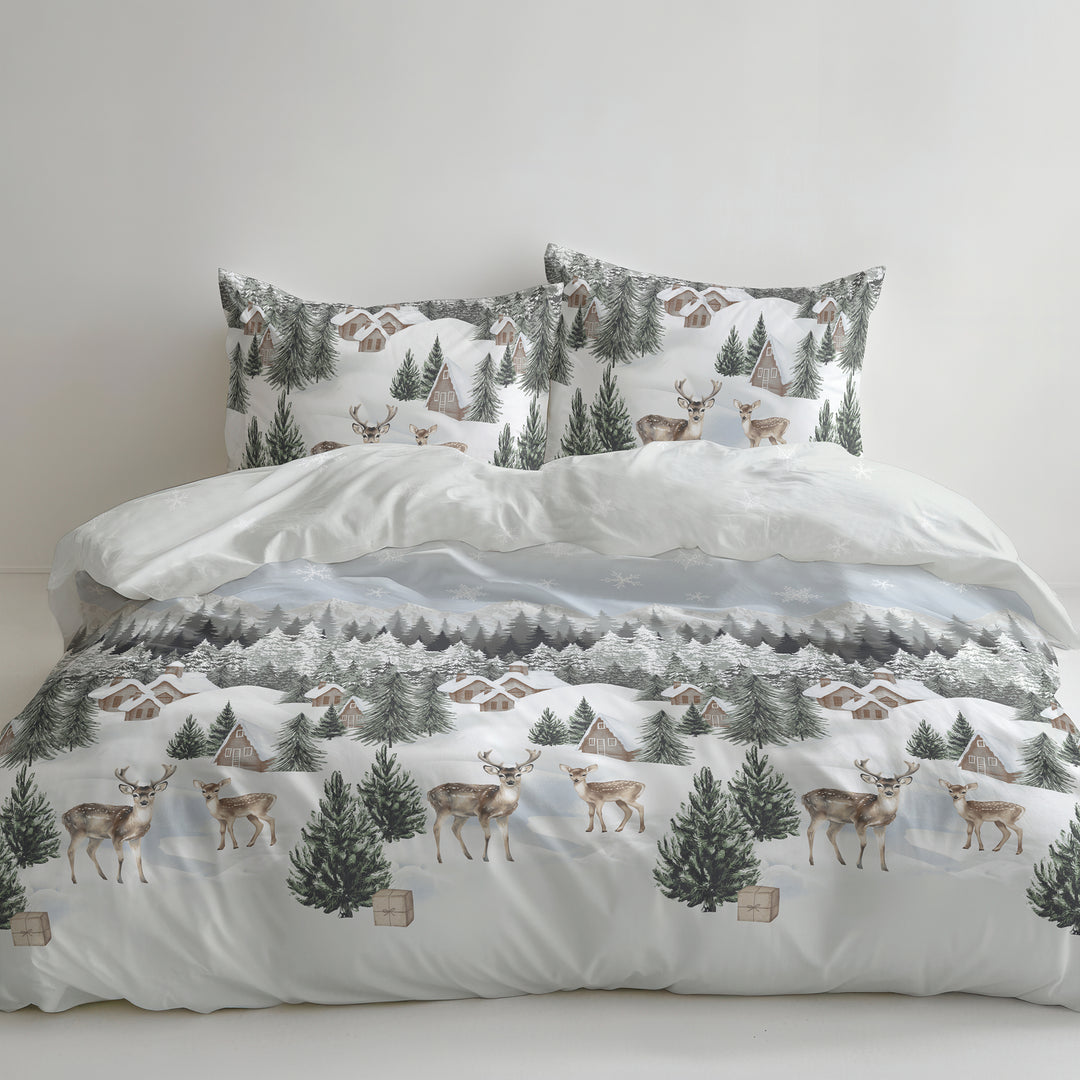 FLAUSCH FLANELL BETTWÄSCHE TORDIS X-MAS