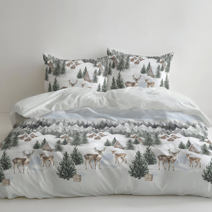 FLAUSCH FLANELL BETTWÄSCHE TORDIS X-MAS