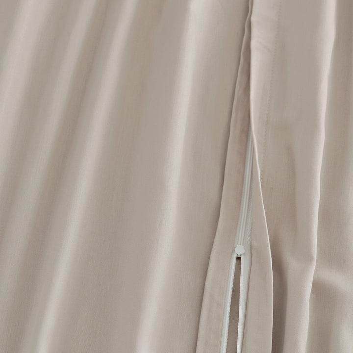EDEL SATIN KISSENBEZUG UNI BEIGE
