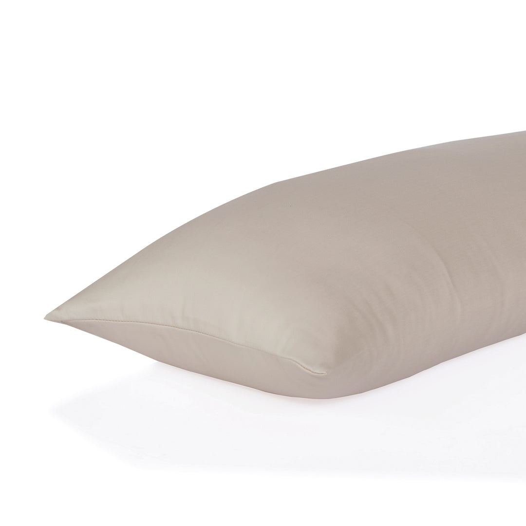 EDEL SATIN KISSENBEZUG UNI BEIGE