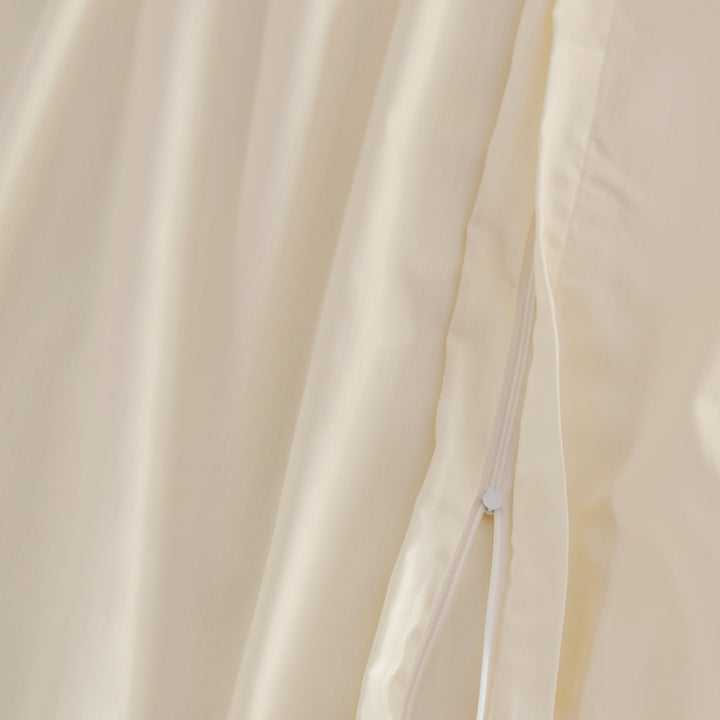 EDEL SATIN KISSENBEZUG UNI IVORY