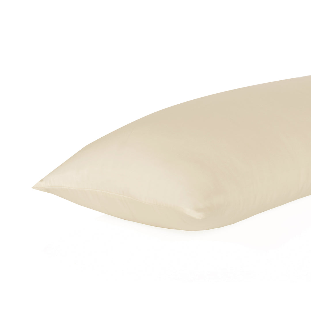 EDEL SATIN KISSENBEZUG UNI IVORY