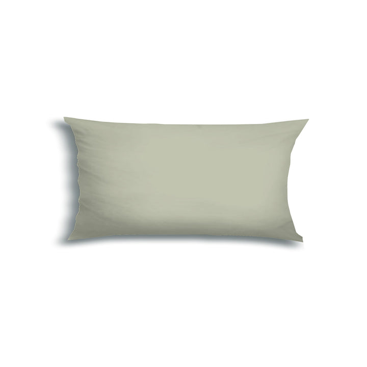 EDEL SATIN KISSENBEZUG UNI PASTELL GRÜN