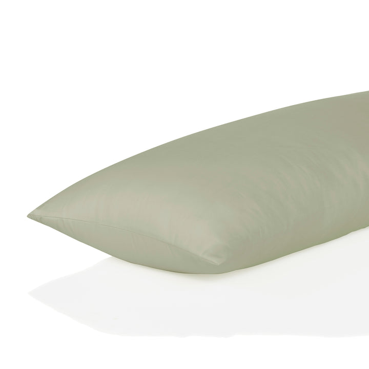 EDEL SATIN KISSENBEZUG UNI PASTELL GRÜN