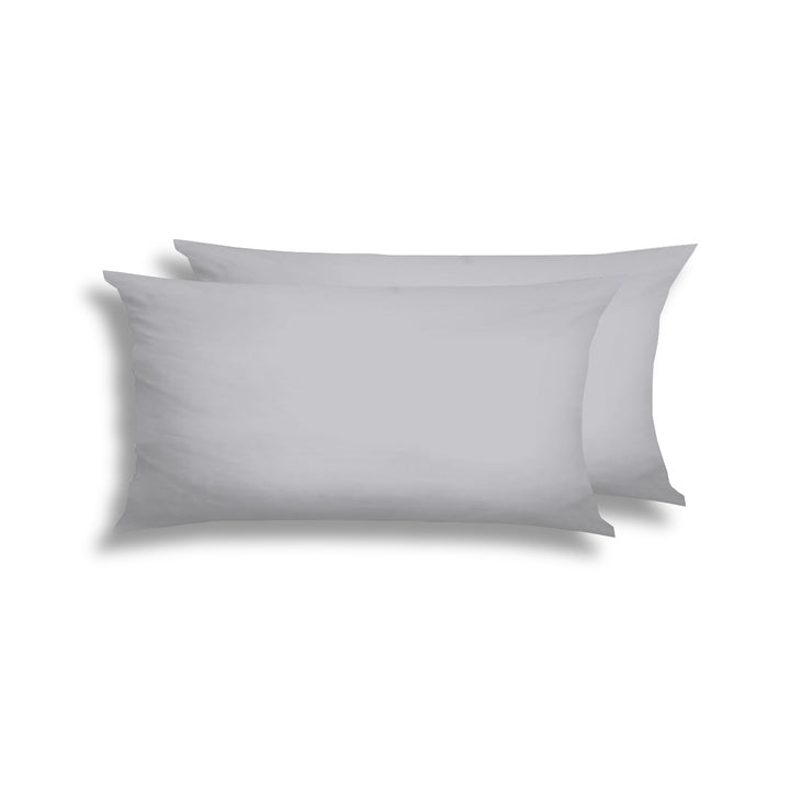 EDEL SATIN KISSENBEZUG UNI SILBER