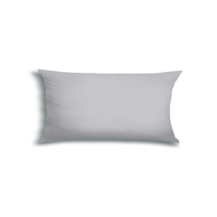 EDEL SATIN KISSENBEZUG UNI SILBER