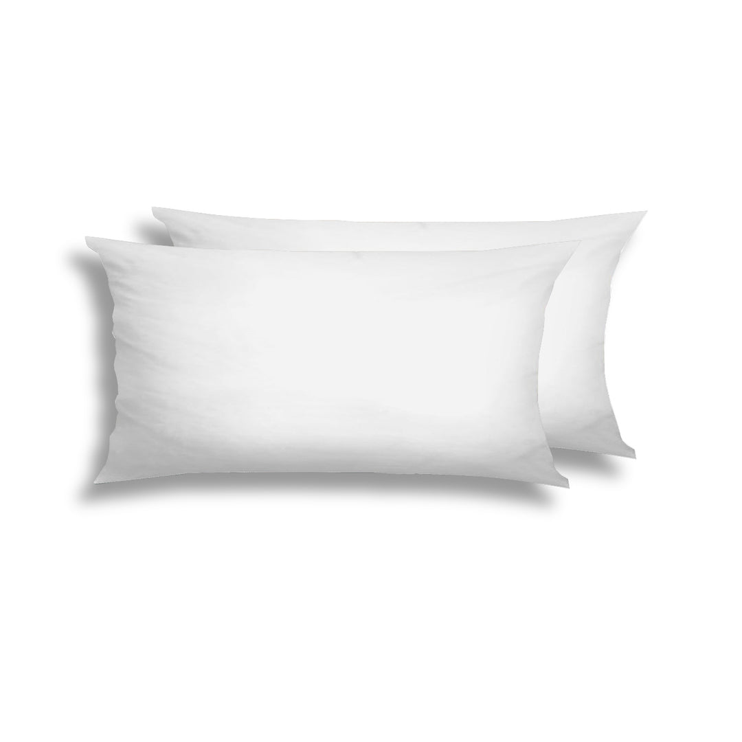 EDEL SATIN KISSENBEZUG UNI WEISS