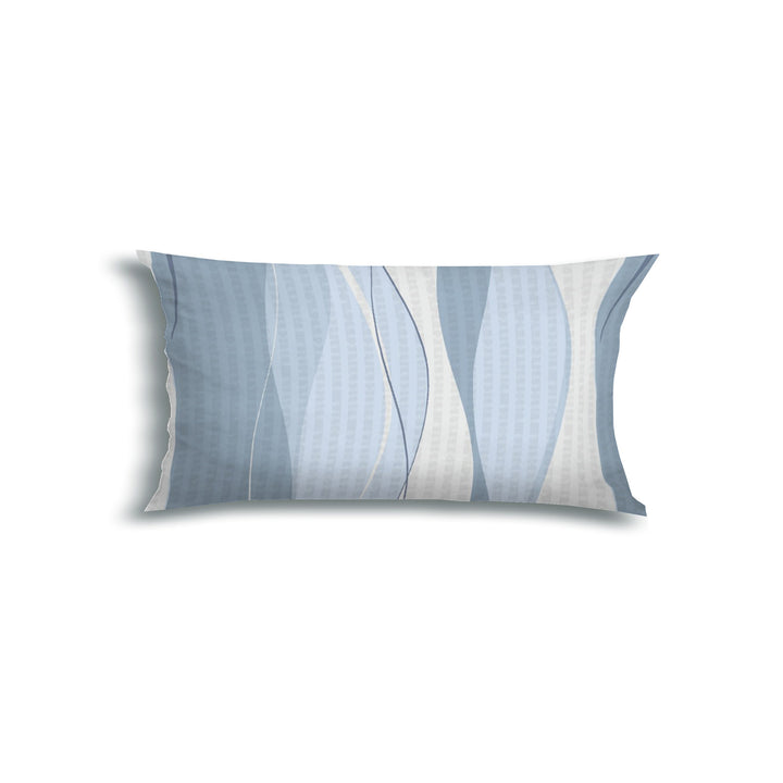 SOFT TOUCH SEERSUCKER KISSENBEZUG VEIFA BLAU
