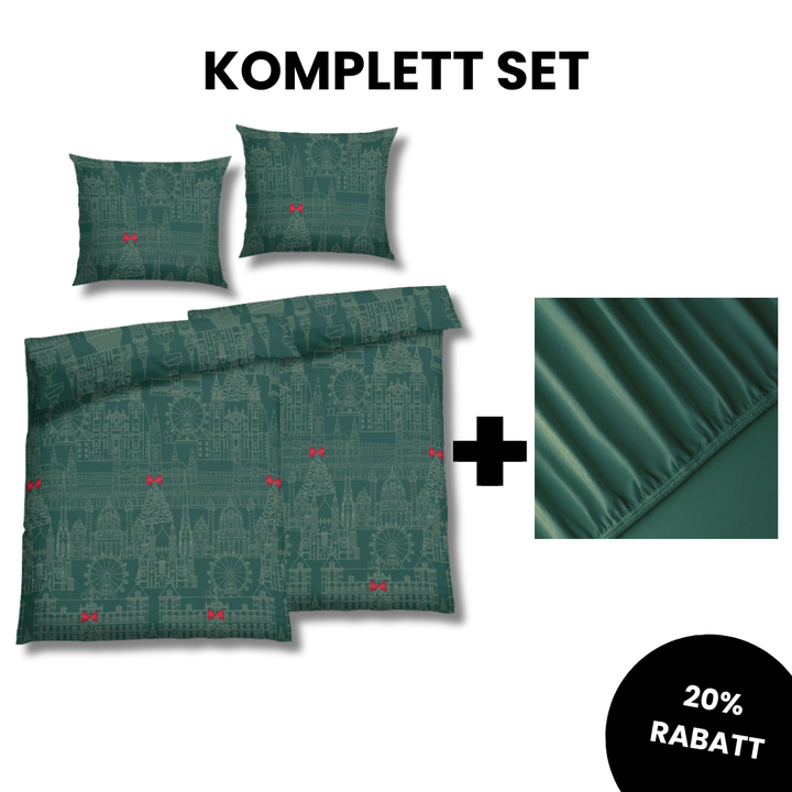 FLAUSCH FLANELL WIEN JASPIS KOMPLETT SET